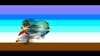 Goku And Vegeta Vs Broly Short Animation