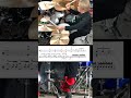 Official髭男dism - Subtitle 最後のサビからエンディングまでドラムはオリジナルで叩いてみた。譜面付き