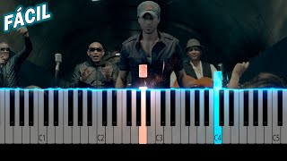 BAILANDO - Enrique Iglesias feat. Descemer Bueno, Gente De Zona / Piano Tutorial FÁCIL