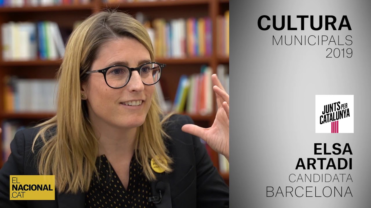 el nacional periodico ELSA ARTADI | CANDIDAT BARCELONA | CULTURA | MUNICIPALS 2019