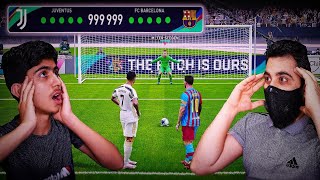 ماذا يحدث اذا وصلت ركلات الترجيح أكثر من 1000 ضربه ؟؟ ( ضد أخوي ? ) PES 2021