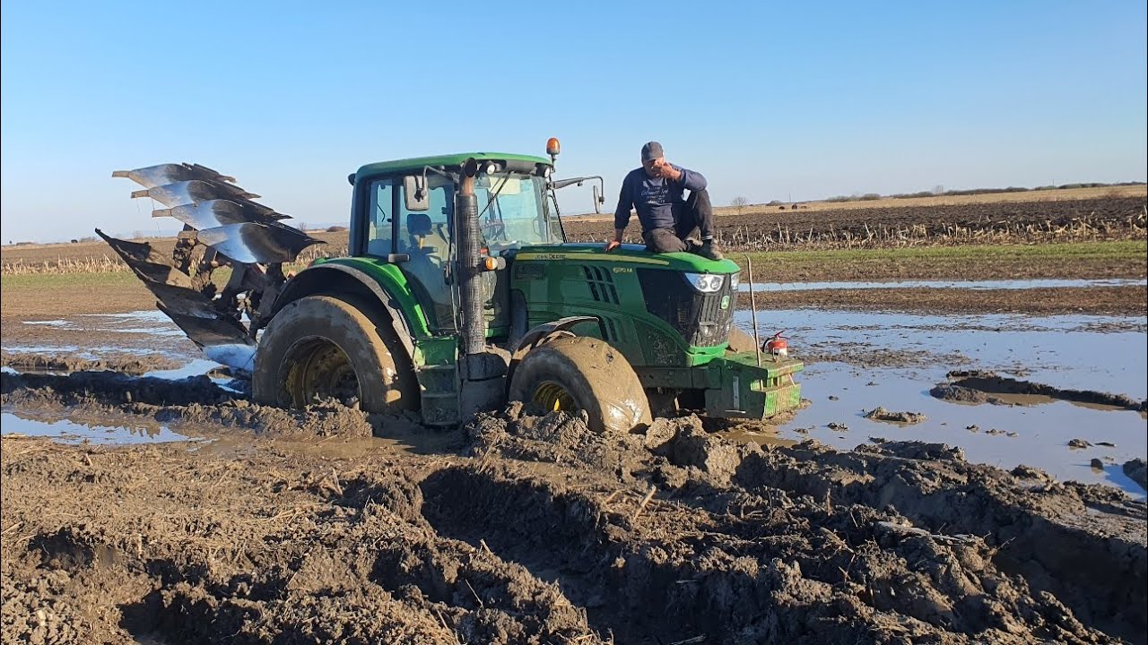 JD 6170-ul Lovește din nou 😅🤣🚜🚜🚜