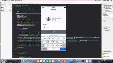 Chat app using swift