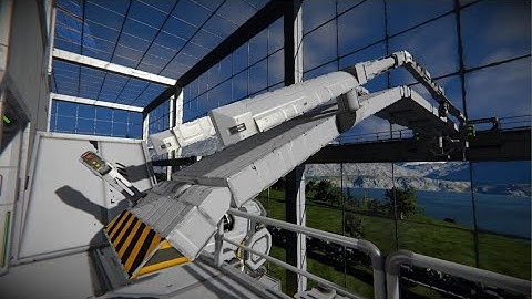 Space Engineers: Extendable Bridge Test 2, The Bridgening