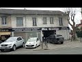 Paris Fr, view from driving city bus 12