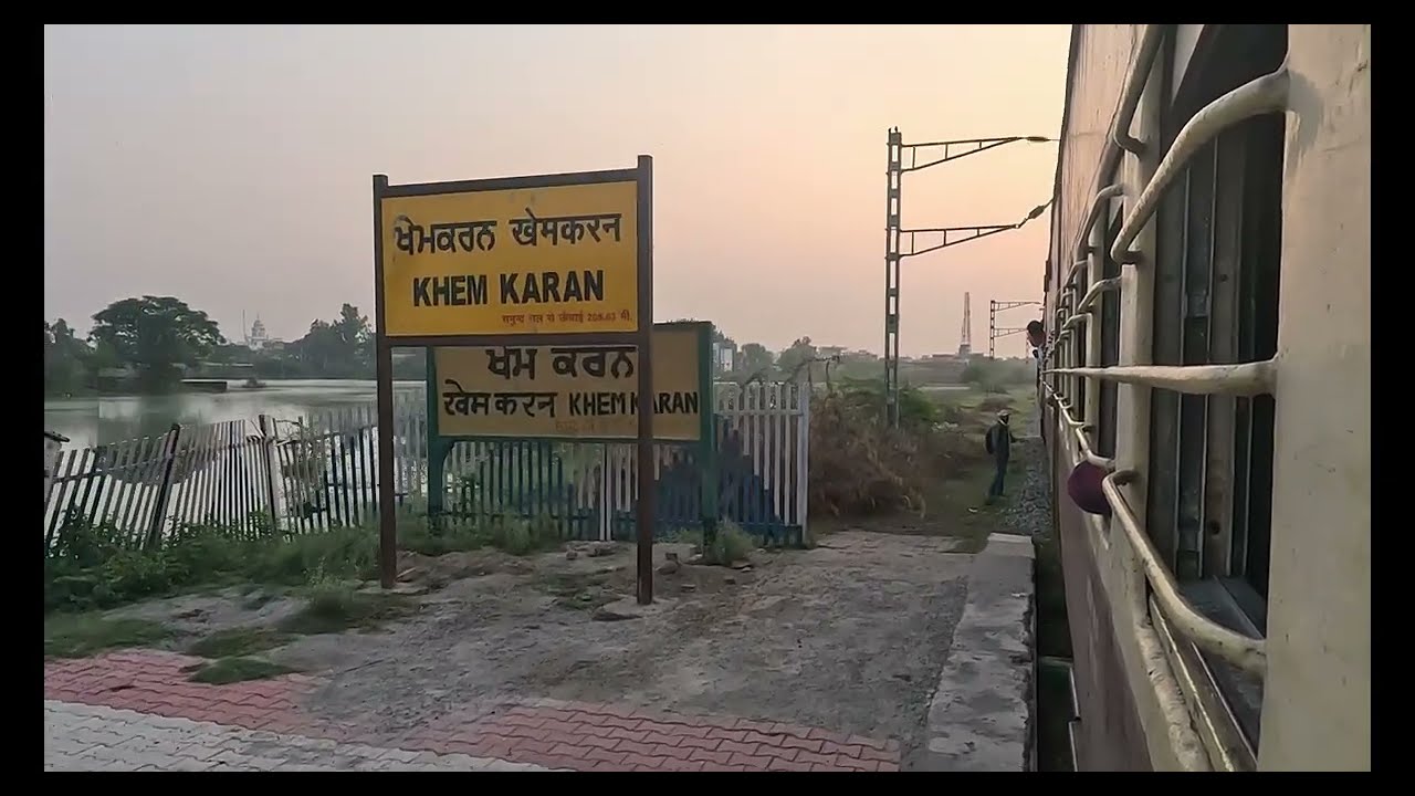 Khemkaran Amritsar Train Journey / Indo-Pak Border