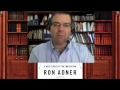 An Interview with Ron Adner - "The Wide Lens"