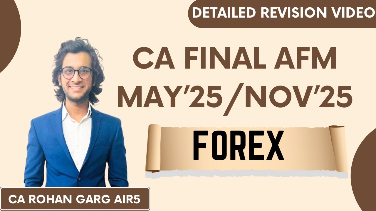 Forex Part 1 Detailed Revision CA Final AFM