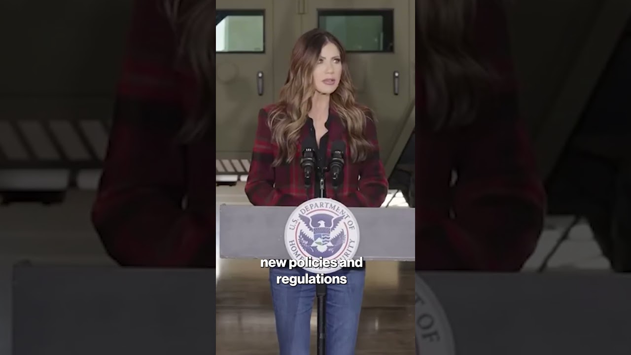 ‘Your Days Are Numbered’: Sec. Noem to Illegal Immigrant Truck Drivers #shorts