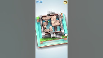 Satisfying Chinese Block Puzzle..!! Mekorama level 79 Worst Traffic Gameplay Walkthrough #shorts