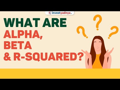 Alpha, Beta and R squared in Hindi | Portfolio Risk कैसे calculate करें? Stock Market for Beginners