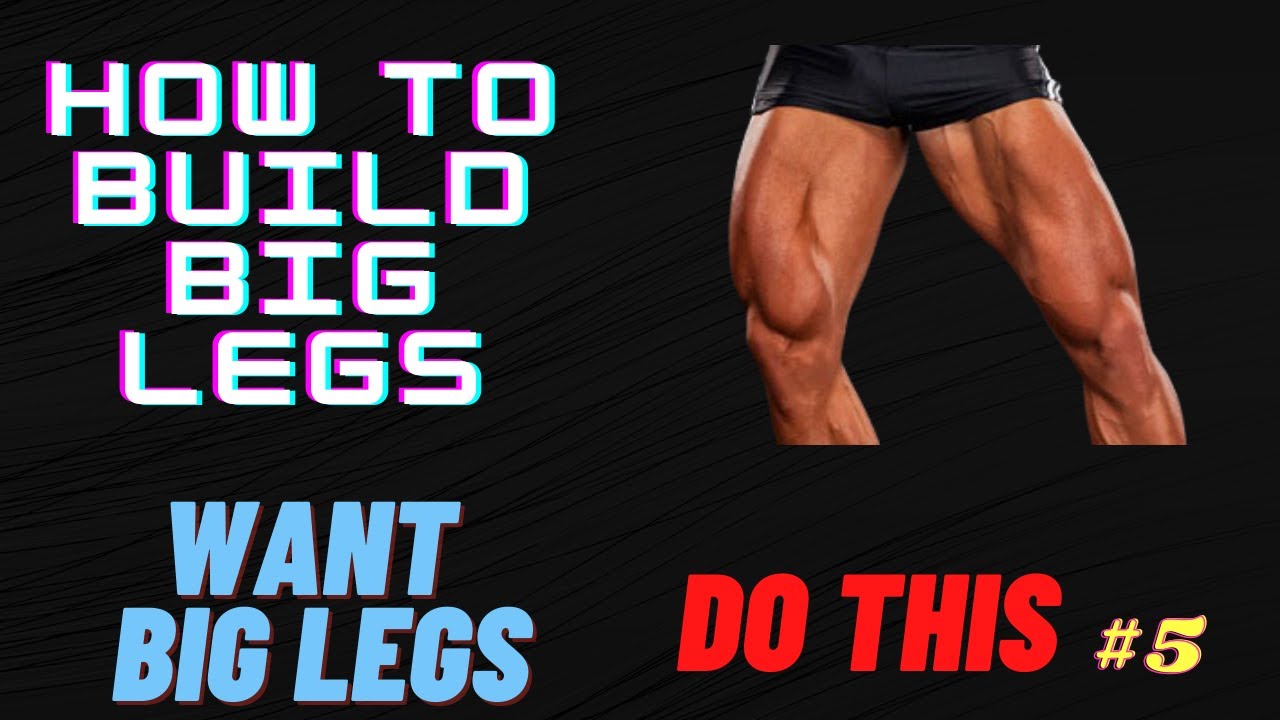 LEG WORKOUT AT HOME| NO GYM| HOW TO GET BIG LEGS - YouTube