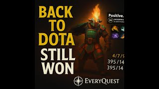 Dota 2 - After a long time | juggernaut | Crusader | gameplay
