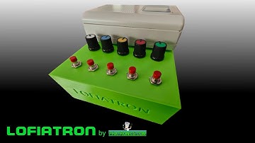 Lofiatron lofi Cassette sampler instrument based on the Mellotron Keyboard
