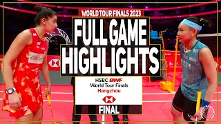 Tai Tzu Ying (TPE) vs. Carolina Marin (ESP) Badminton World Tour Finals 2023 | Final