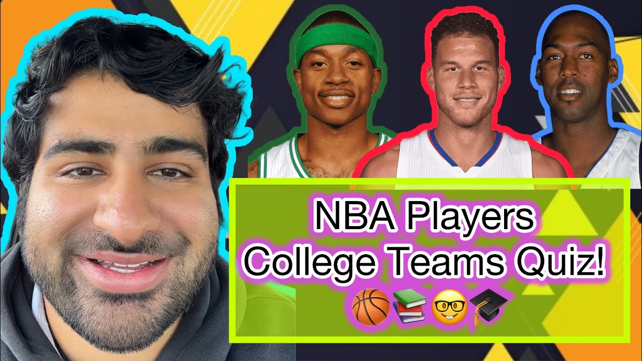 NBA Players College Teams Quiz!🏀🤓🎓📚 - YouTube