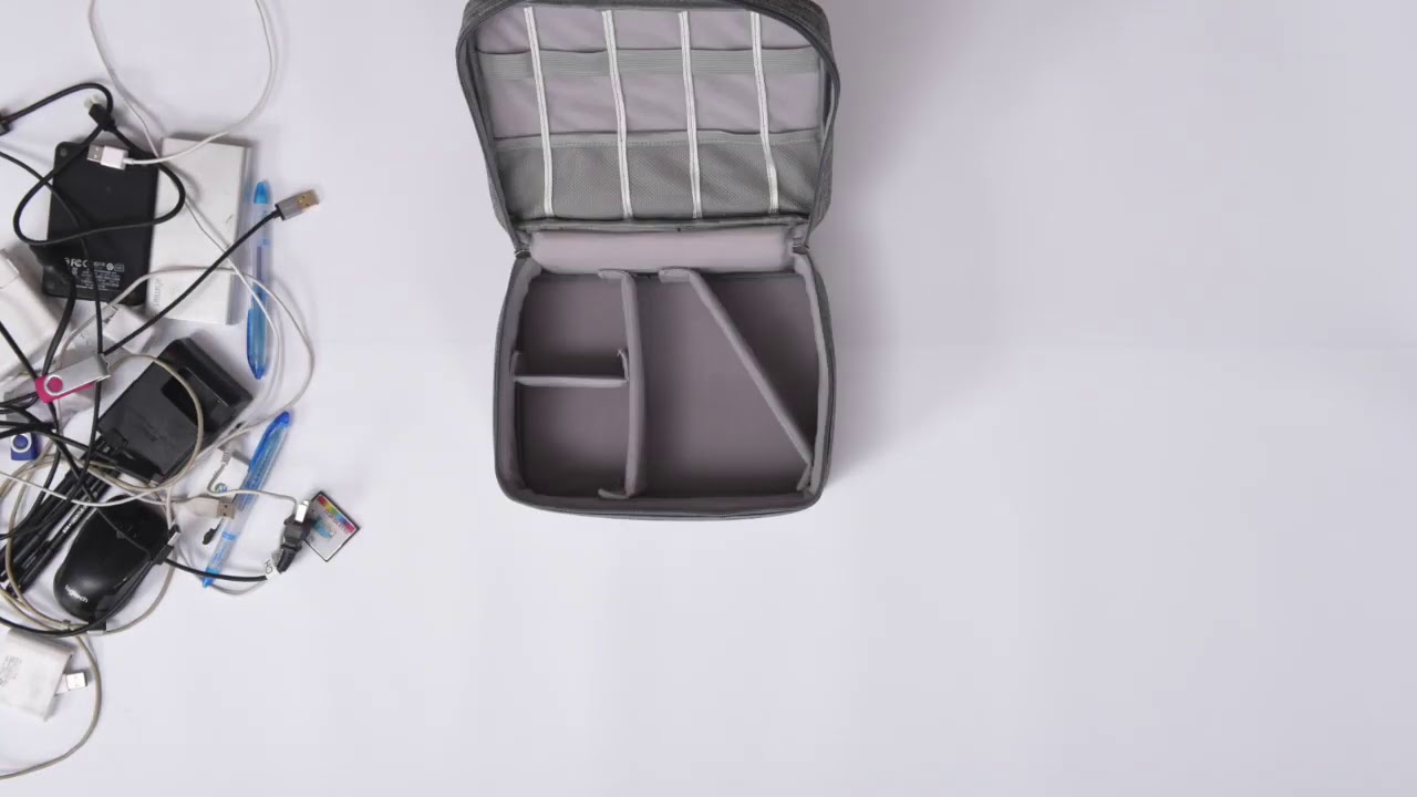 Electronics Organizer - YouTube