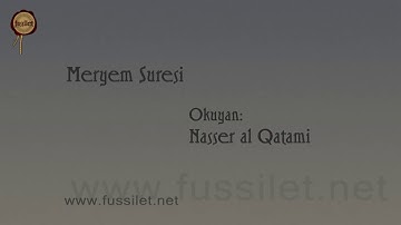 Nasser al Qatami & Meryem Suresi