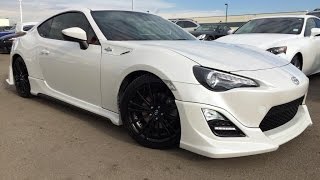 Pre Owned White 2013 Scion FR-S Auto Walk Around Review | Morinville Alberta