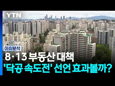 8·13 부동산 대책...'닥공 속도전' 선언 효과볼까? / YTN