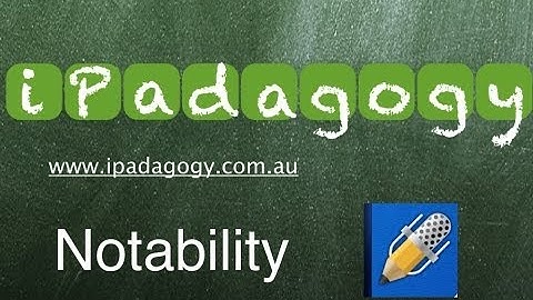 iPadagogy - App Review - Notability vs Noteshelf Tutorial