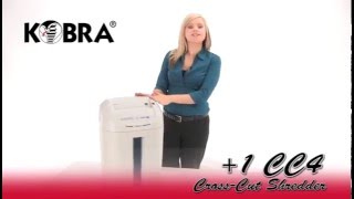 Kobra 1 CC4 Cross Cut Shredder