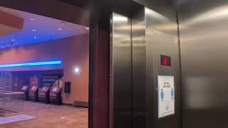 Fast 350 FPM Schindler Traction Elevator At REGAL Battery Park In Downtown NYC