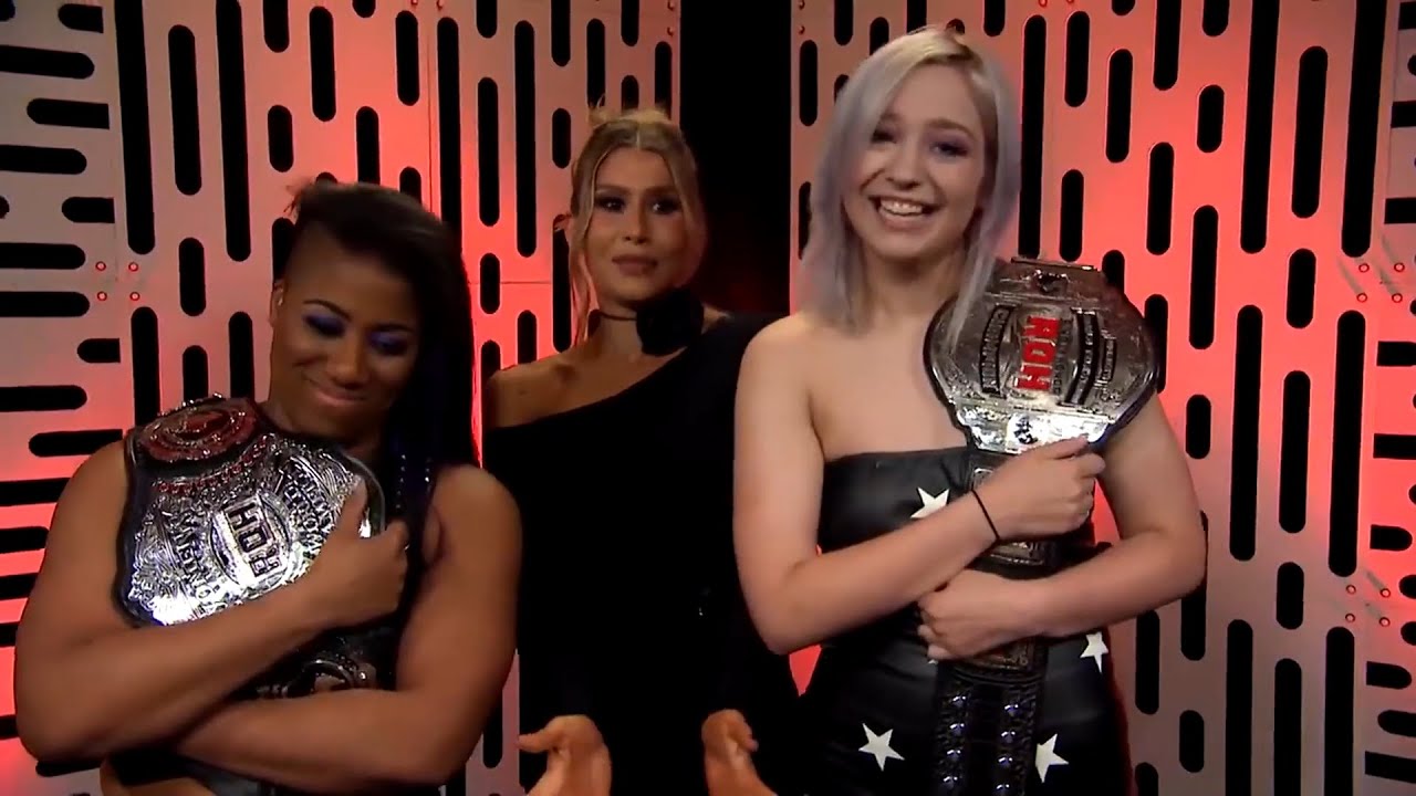 Athena, Billie Starkz interview ROH HonorClub Apr 25 2024