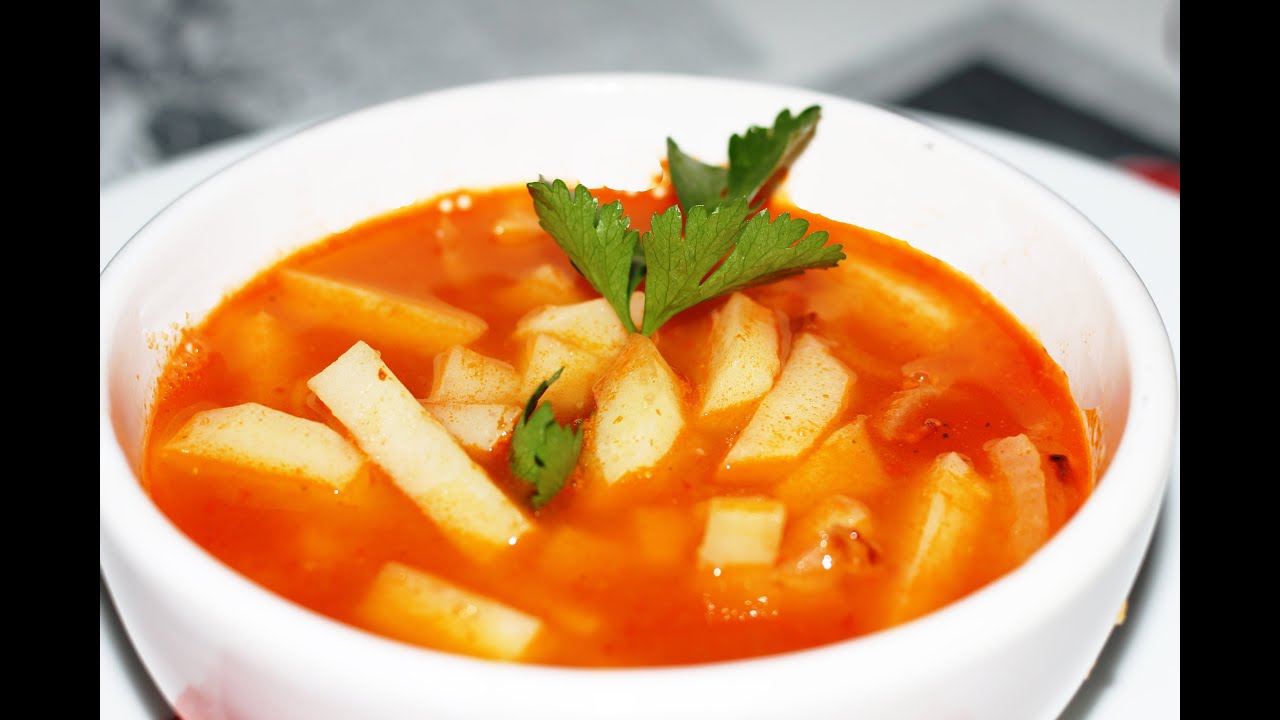 Sopa de papa con tocino muy rica. YouTube