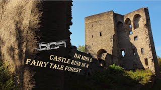 DJI Mini 2 | Medieval Castle Ruin in a Fairytale Forest | Nature Relaxation | 4K Cinematic | Germany