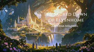 The Sacred Dawn of Elvenhome | Medieval Celtic Fantasy Ambience for Relaxation &amp; Sleep