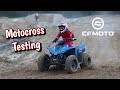 2023 CFMOTO CFORCE Takes on Motocross Track &amp; We Found an Issue