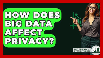 How Does Big Data Affect Privacy? - The Friendly Statistician
