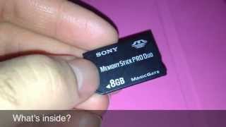 Memory Stick PRO Duo (What's inside?)