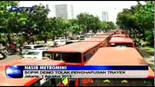 Sopir Metromini Datangi Kantor Jokowi