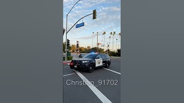 New California Highway Patrol Ford Explorer Responding Code 3