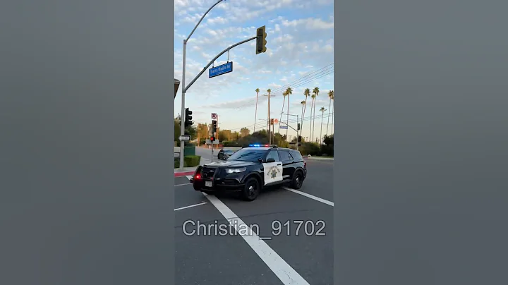 New California Highway Patrol Ford Explorer Responding Code 3