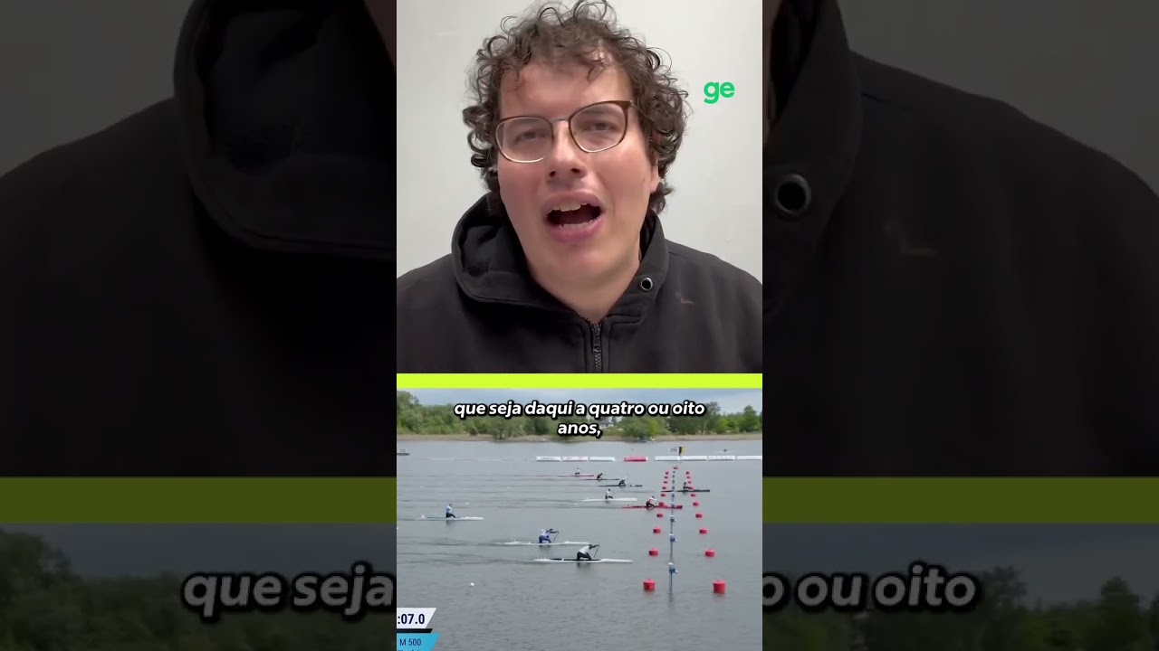 OLHA O ISAQUIAS! 🤩SAIBA MAIS SOBRE O ASTRO DA CANOAGE | #shorts | ge.globo