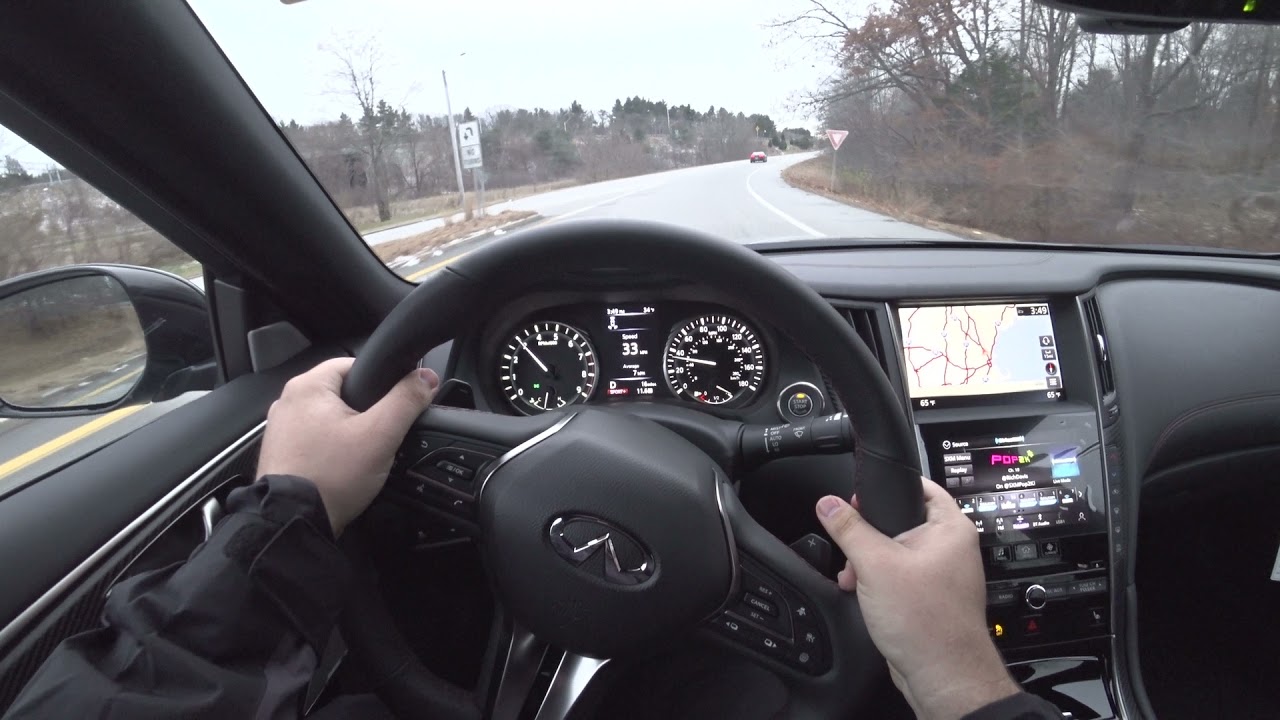 2022 INFINITI Q50S Red Sport 400 P.O.V Review