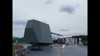 護衛艦「あたご」主砲④