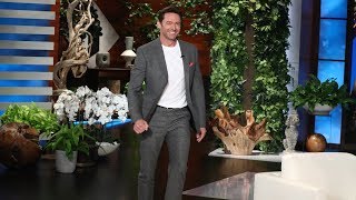 Hugh Jackman Helps The Audience Get Lucky