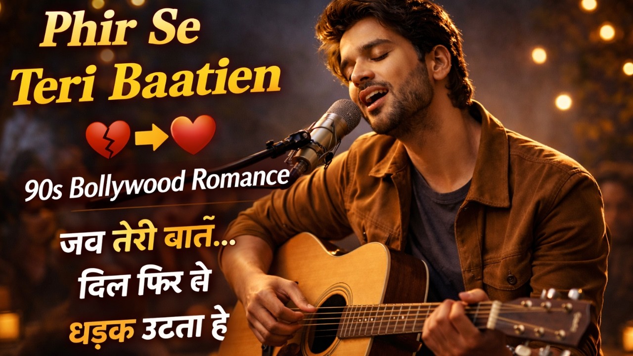Phir Se Teri Baatien ❤️ | 90s Bollywood Love Song | Heart Touching Melody