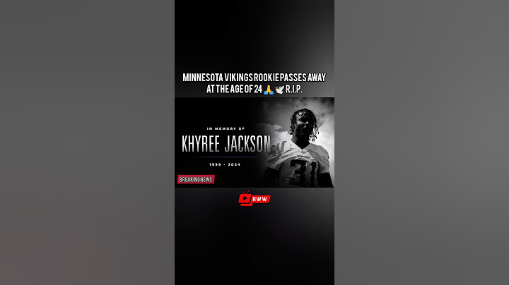 #RIP Minnesota Vikings rookie CB Khyree Jackson among 3 killed in crash 🕊️🙏