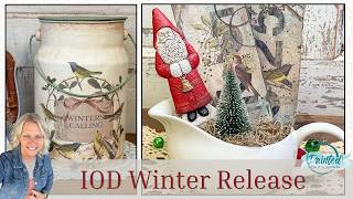 IOD Winter Release 2026 | Easy Holiday Decor from Thrifted Finds