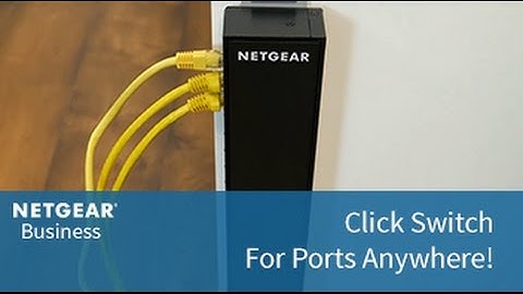 NETGEAR GSS108EPP ProSAFE® Click Switch™ for Ports Virtually Anywhere