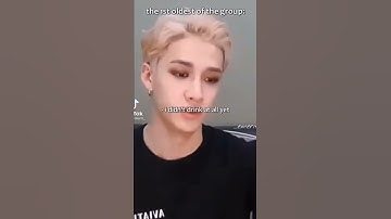 BangChan with alcohol vs drunk LeeKnow #skz #bangchan #leeknow #chani #minho