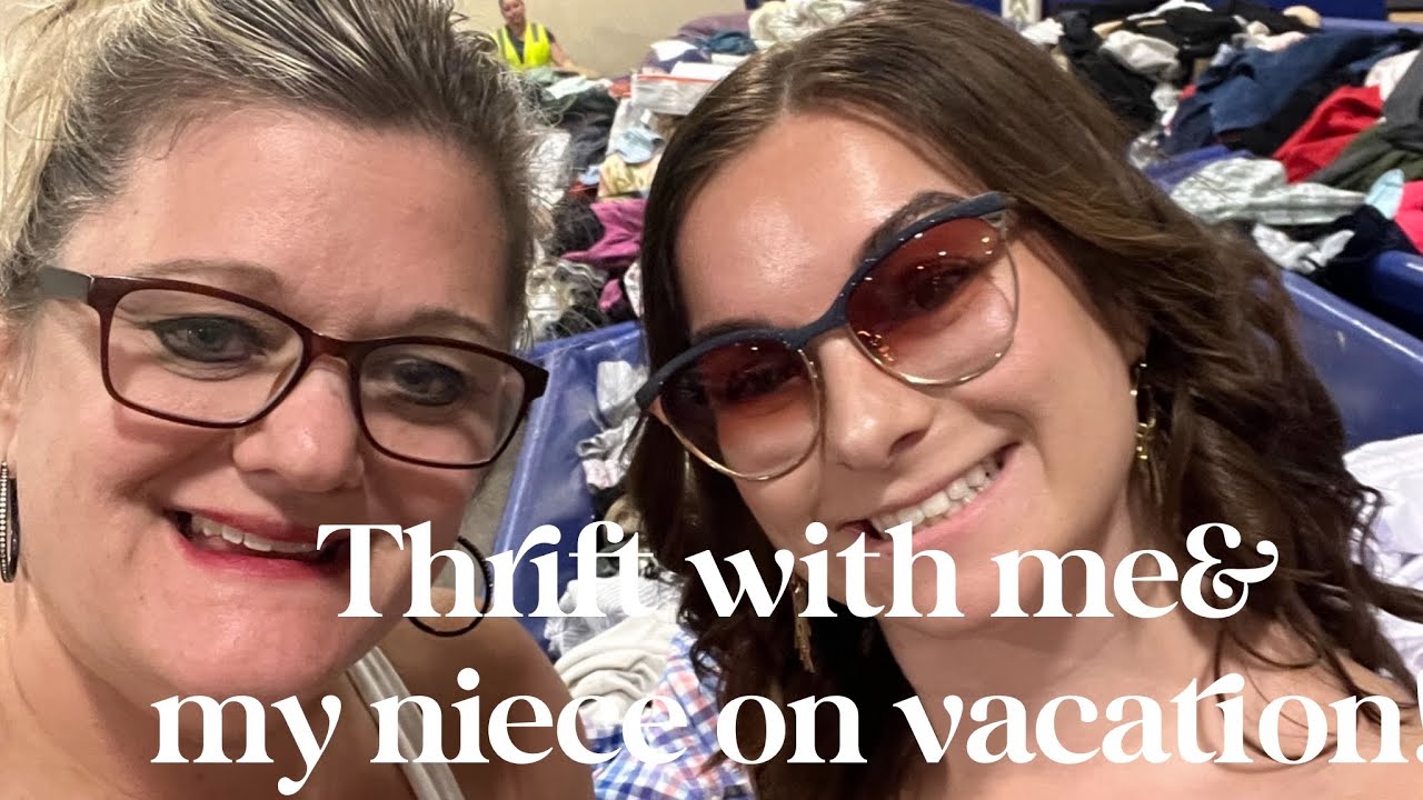 Thrifting on Vacation in Florida at the Goodwill Bins! goodwillbins 