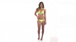 Seafolly Mod Club Brazilian Tie Side Bikini Bottom Swimoutlet