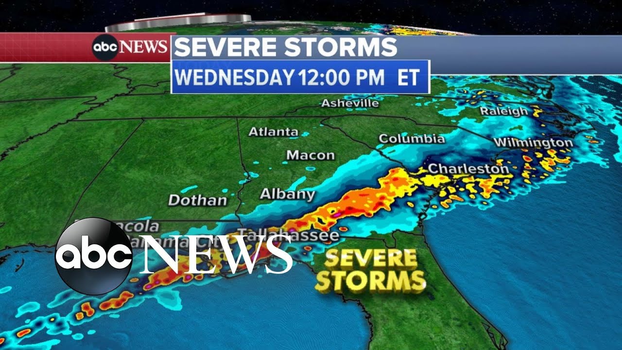 South slammed by tornadoes overnight with more heavy wind and rain to return l ABCNL