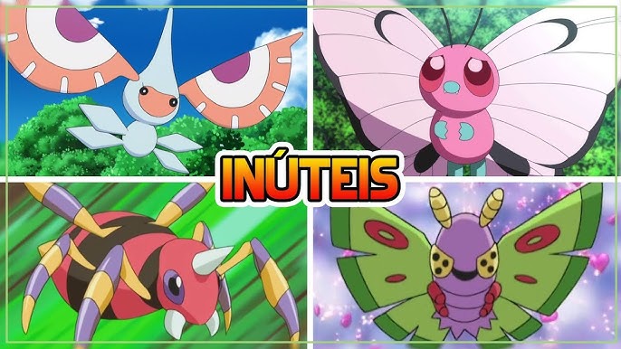 OS MELHORES POKÉMON DO TIPO INSETO 